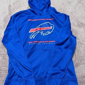 NFL Blue Hoodie with Red and White Accents